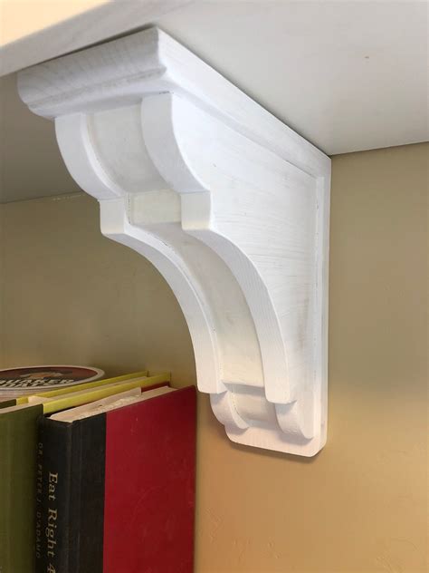 wall mounted large shelf corbels